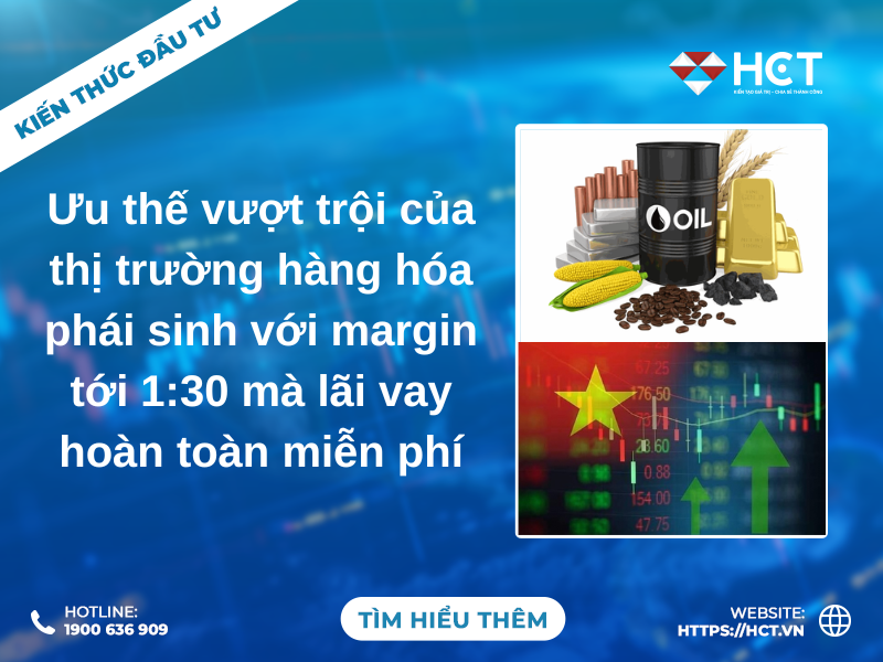 ưu thế vượt trội của thị trường hàng hóa phái sinh