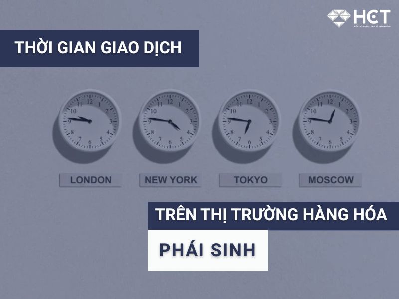 Thời gian giao dịch hàng hóa phái sinh Thời gian giao dịch hàng hóa phái sinh