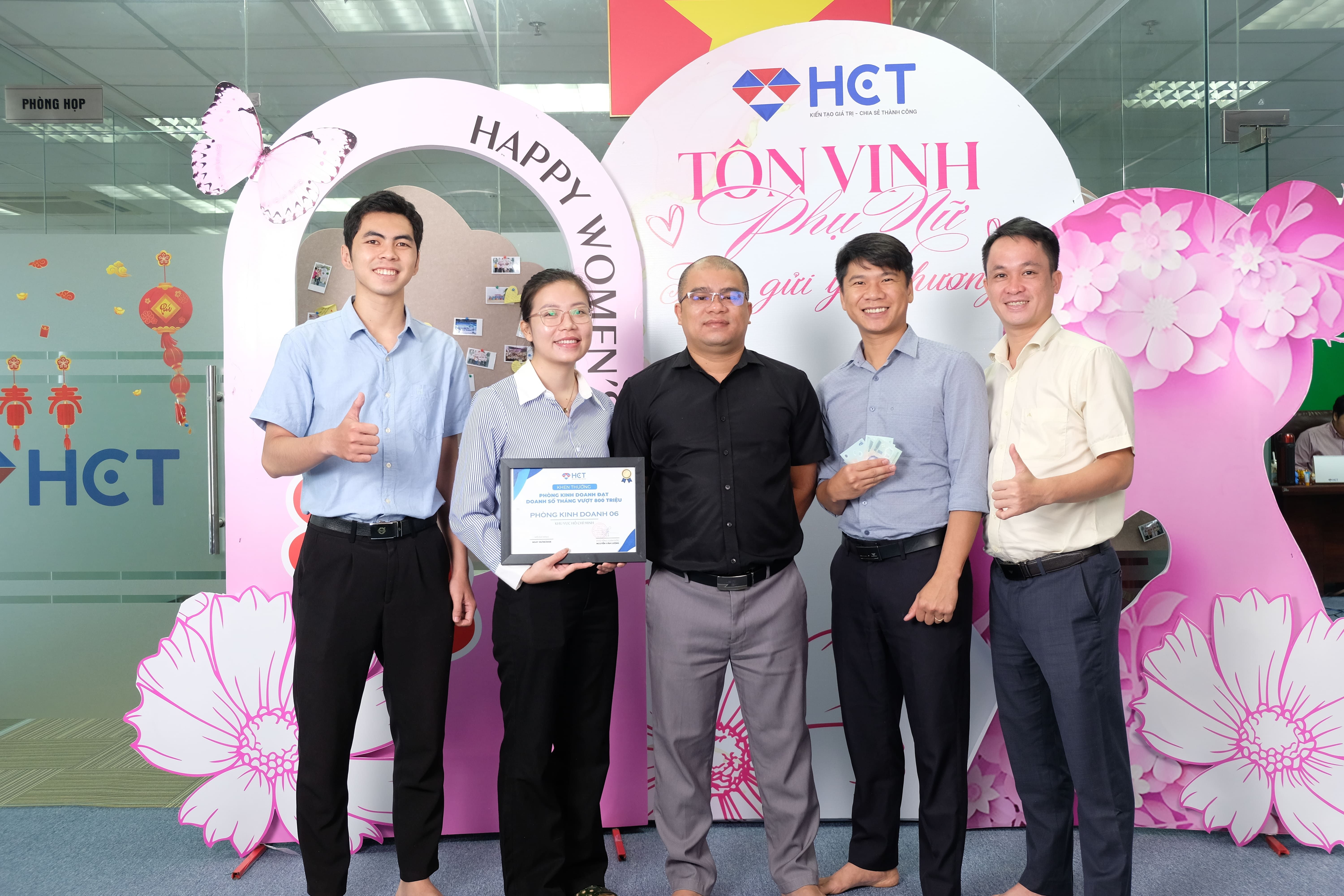 Vinh danh phòng KD06 - Hội sở Hồ Chí Minh