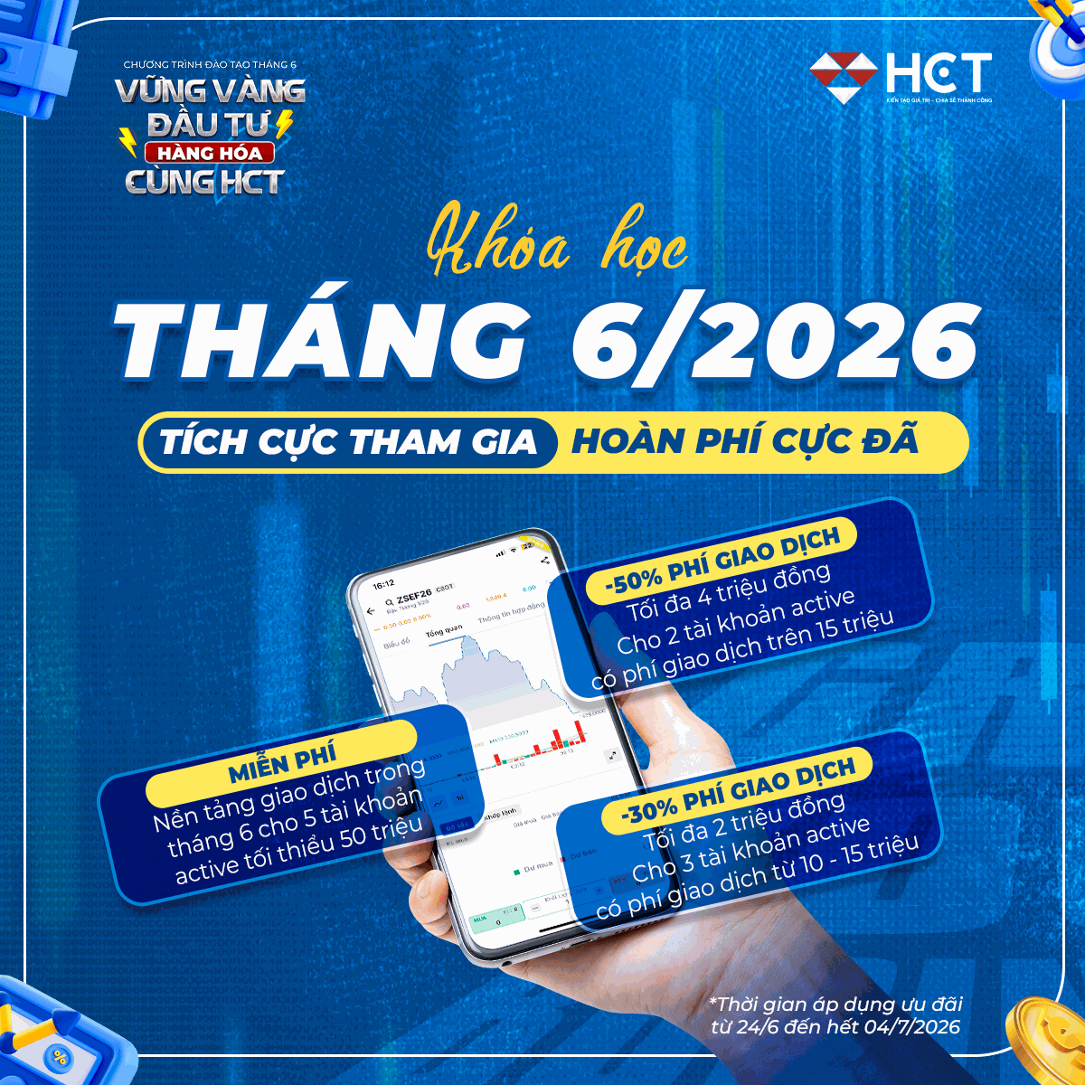 Chương trình ưu đãi khóa học tháng 6