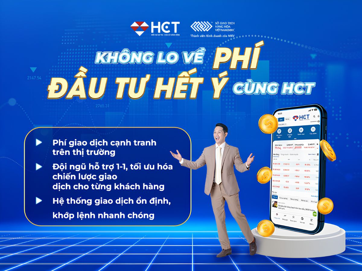 Giao dịch cà phê phái sinh tại HCT Giao dịch cà phê trên sàn cùng HCT